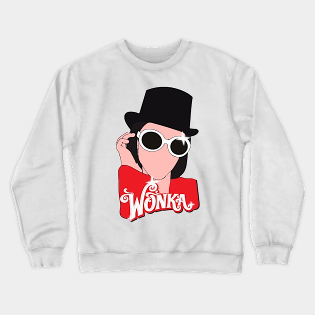 willy wonka sticker tiktok Crewneck Sweatshirt by Proadvance